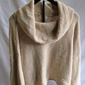 Universal Thread Goods Co. Oversized Cowl Neck Crop Sweater | Size M